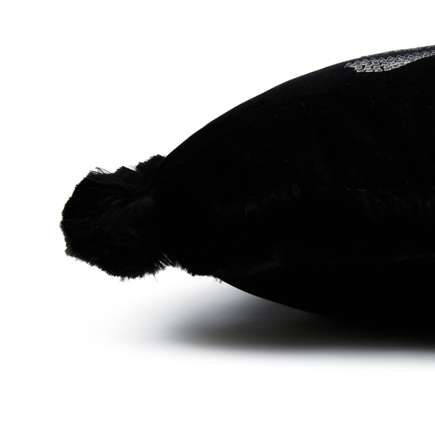 Cuscino d'arredo Philipp Plein Crystal skull Tinta Unita in Velluto