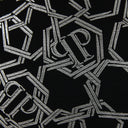 Cuscino arredo Philipp Plein Chains Tinta Unita in Raso Jacquard