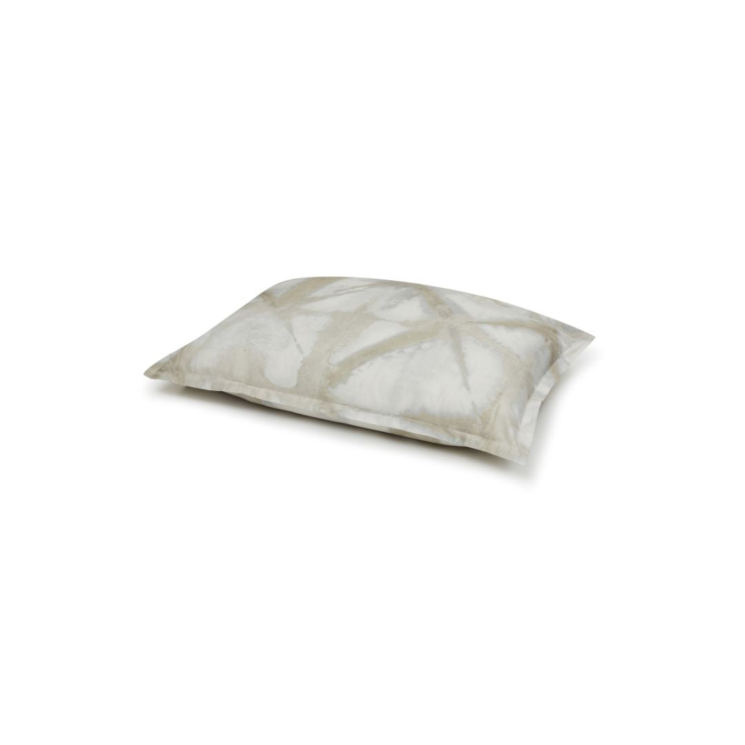 Copripiumino con federe Mirabello Shibori Geometrico in Percalle Luisiana