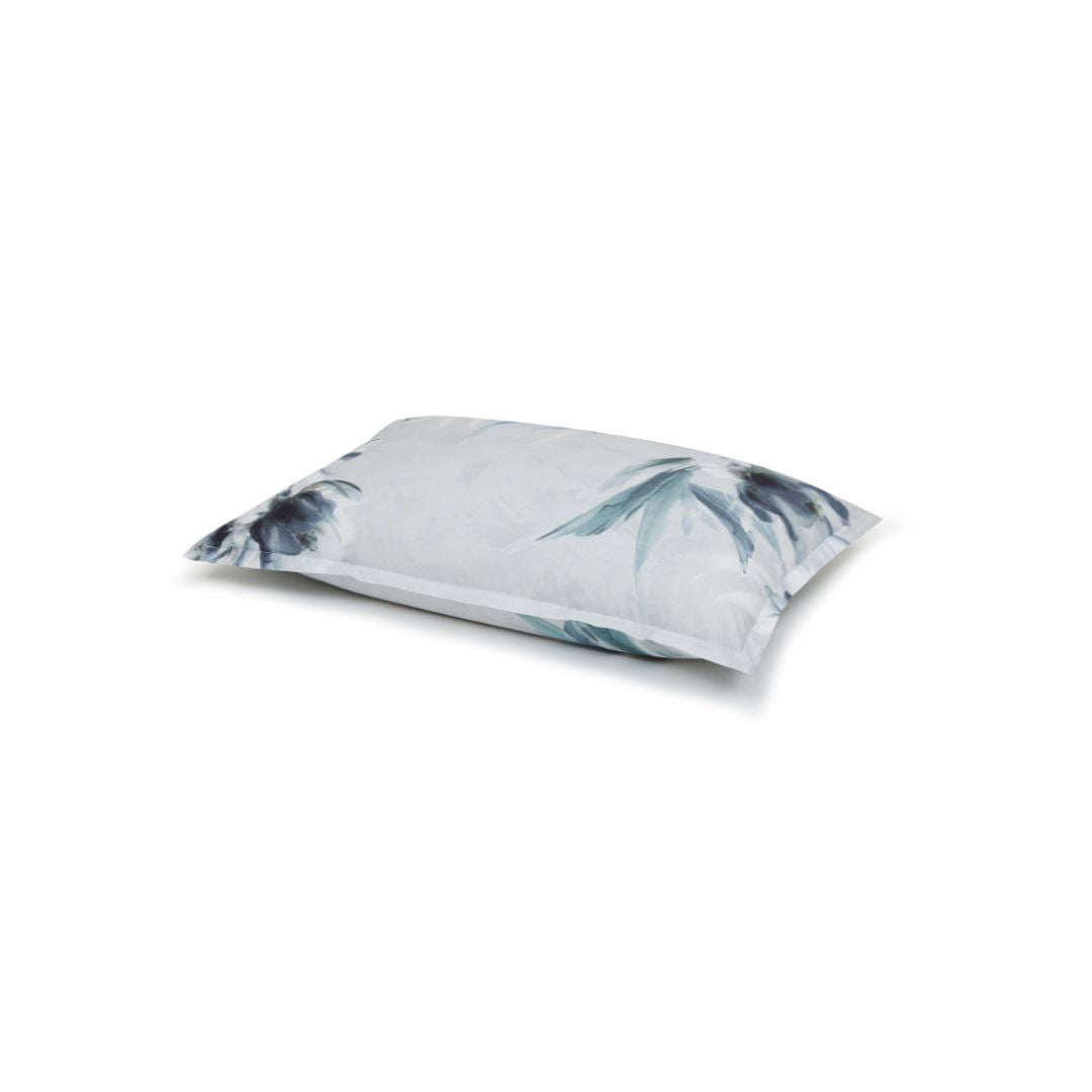 Copripiumino con federe Emporium Lago-d'argento Floreale in Percalle