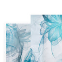 Completo Lenzuola Mirabello Sea flower Floreale in Percalle