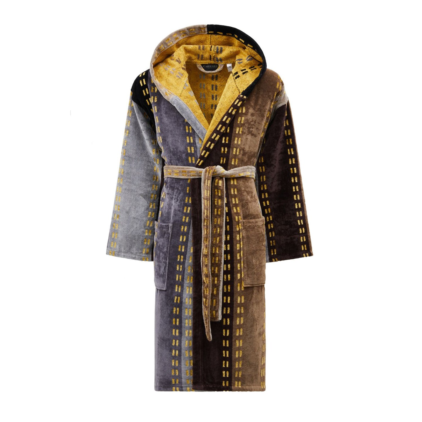 Accappatoio con Cappuccio Carrara Ibiza Moderno in Spugna