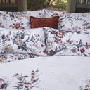 Completo Lenzuola Mirabello Winter fantasy Floreale in Raso di cotone
