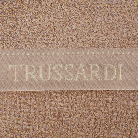 Telo Bagno Trussardi Ribbon Tinta Unita in Spugna