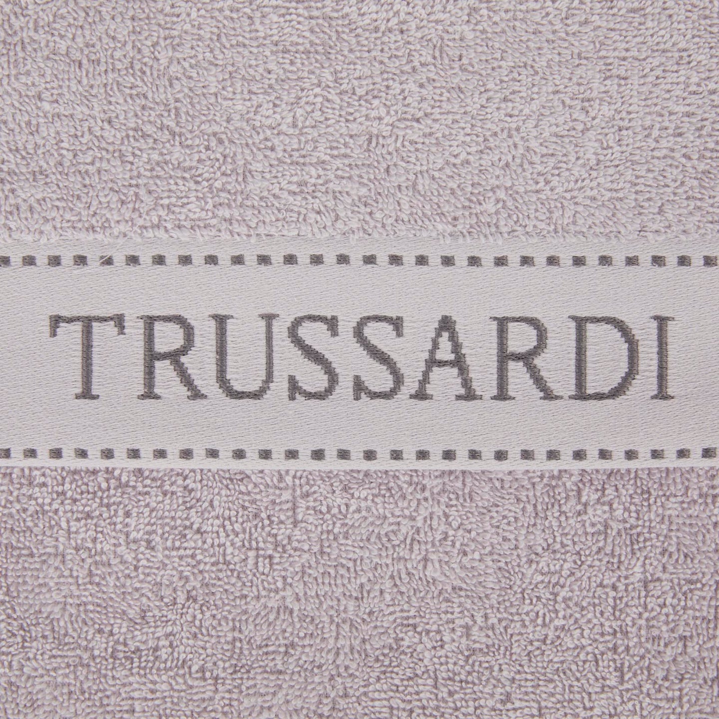 Telo Bagno Trussardi Ribbon Tinta Unita in Spugna