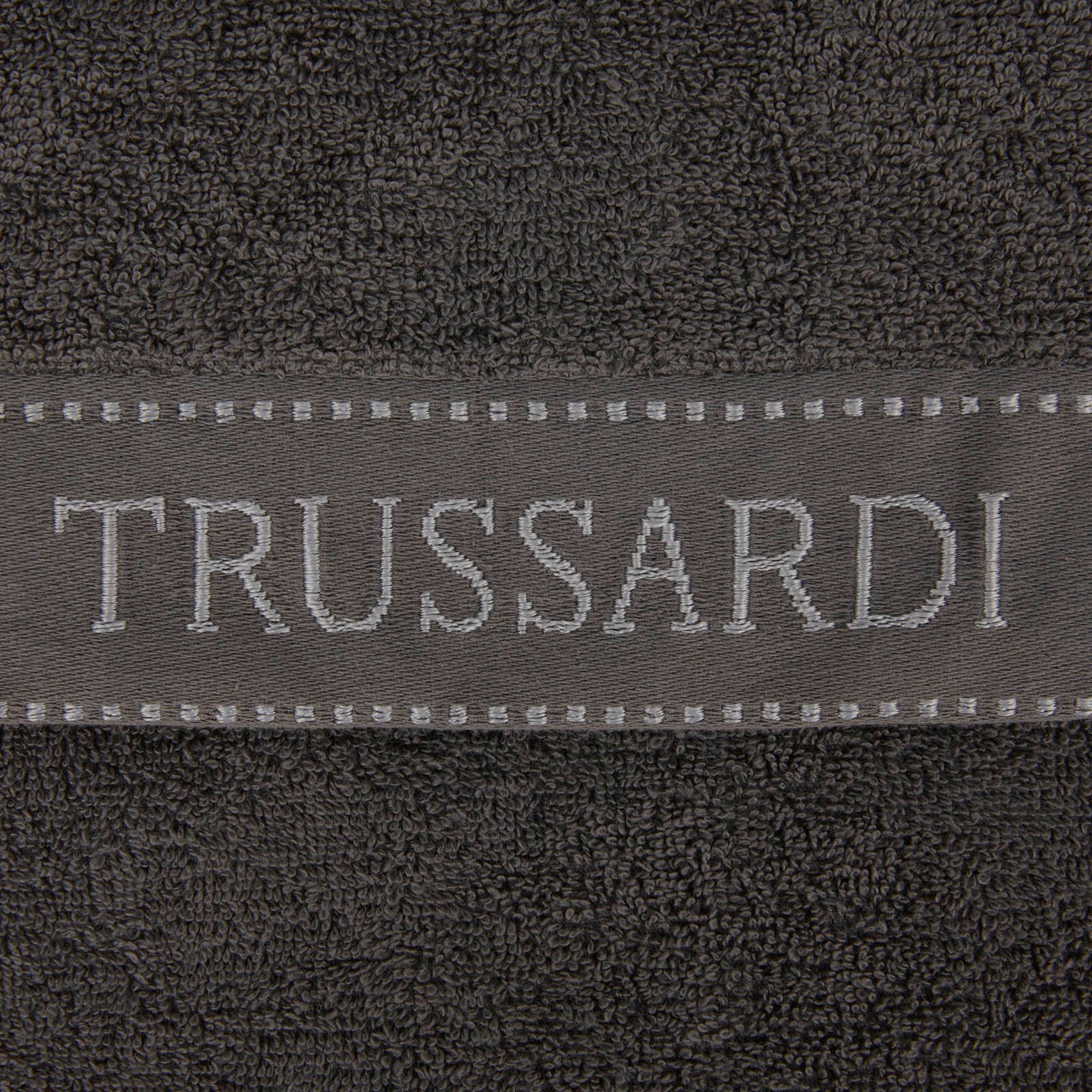 Telo Bagno Trussardi Ribbon Tinta Unita in Spugna