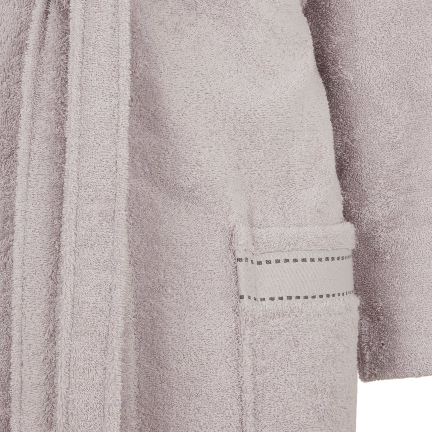 Accappatoio con Cappuccio Trussardi Ribbon Tinta Unita in Cotone