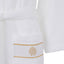 Accappatoio con Cappuccio Roberto Cavalli Gold-new Barocco in Spugna