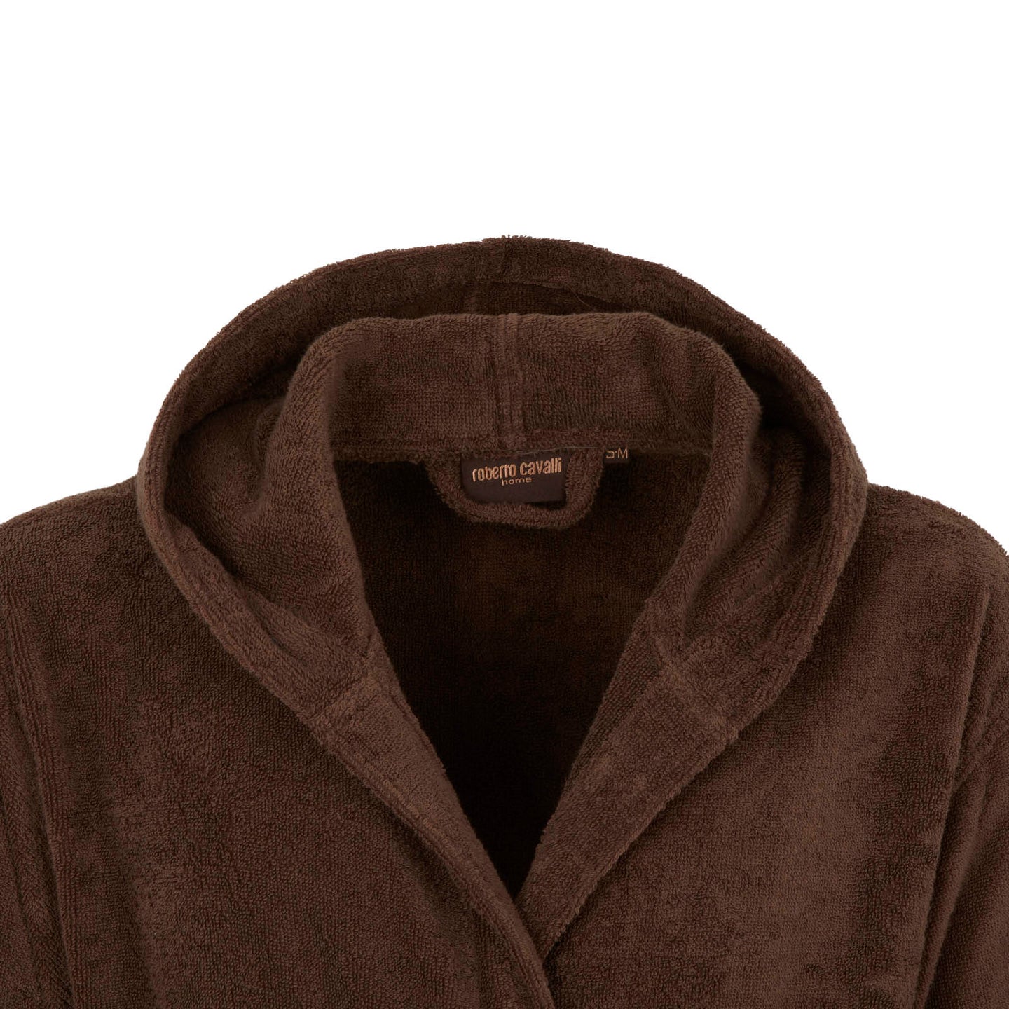 Accappatoio con Cappuccio Roberto Cavalli Gold-new Barocco in Spugna