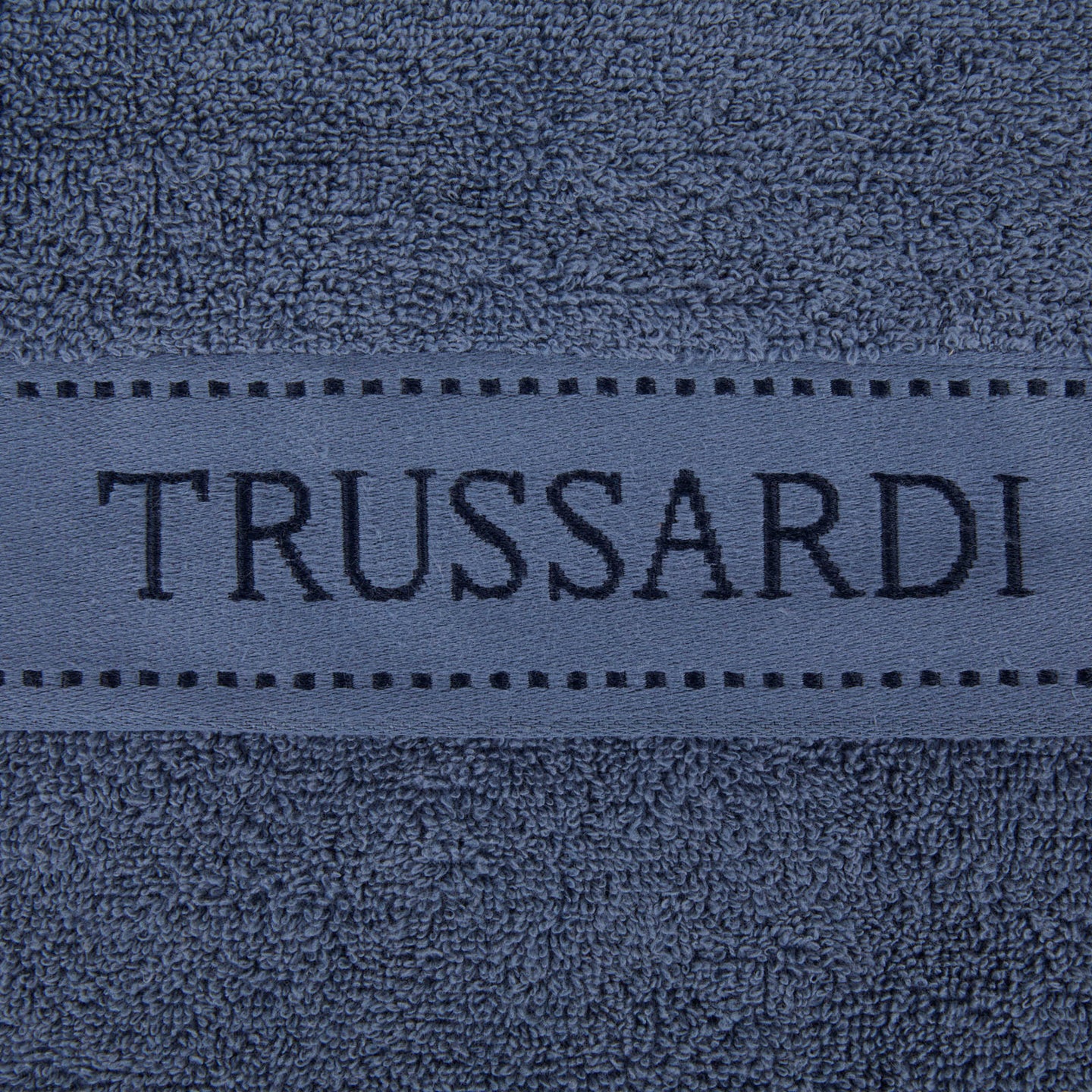 Telo Bagno Trussardi Ribbon Tinta Unita in Spugna