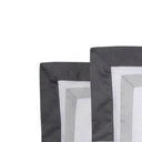 Copripiumino con federe Mirabello Brera Two-tone Tinta Unita in Raso di cotone