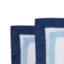 Copripiumino con federe Mirabello Brera Two-tone Tinta Unita in Raso di cotone