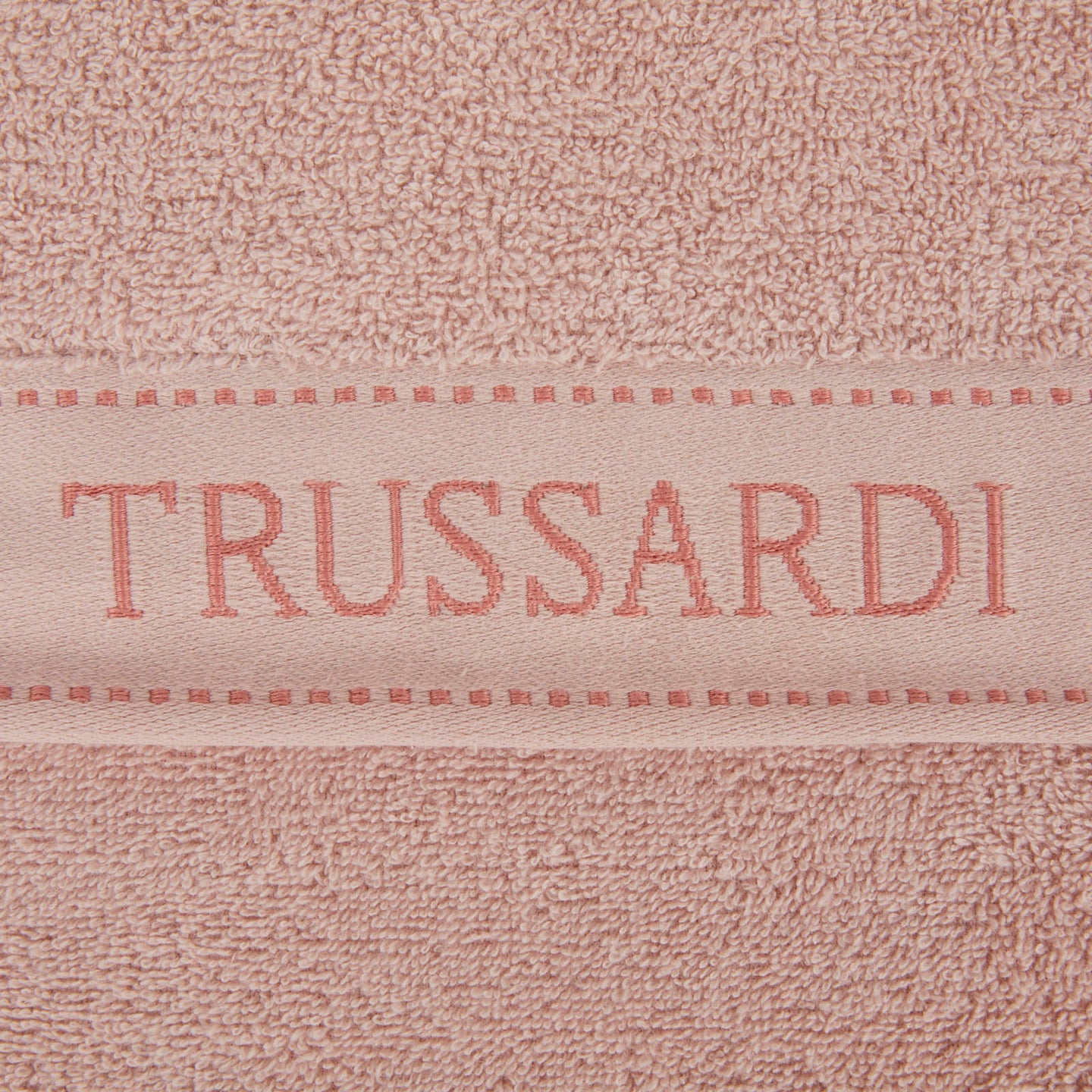 Telo Bagno Trussardi Ribbon Tinta Unita in Spugna