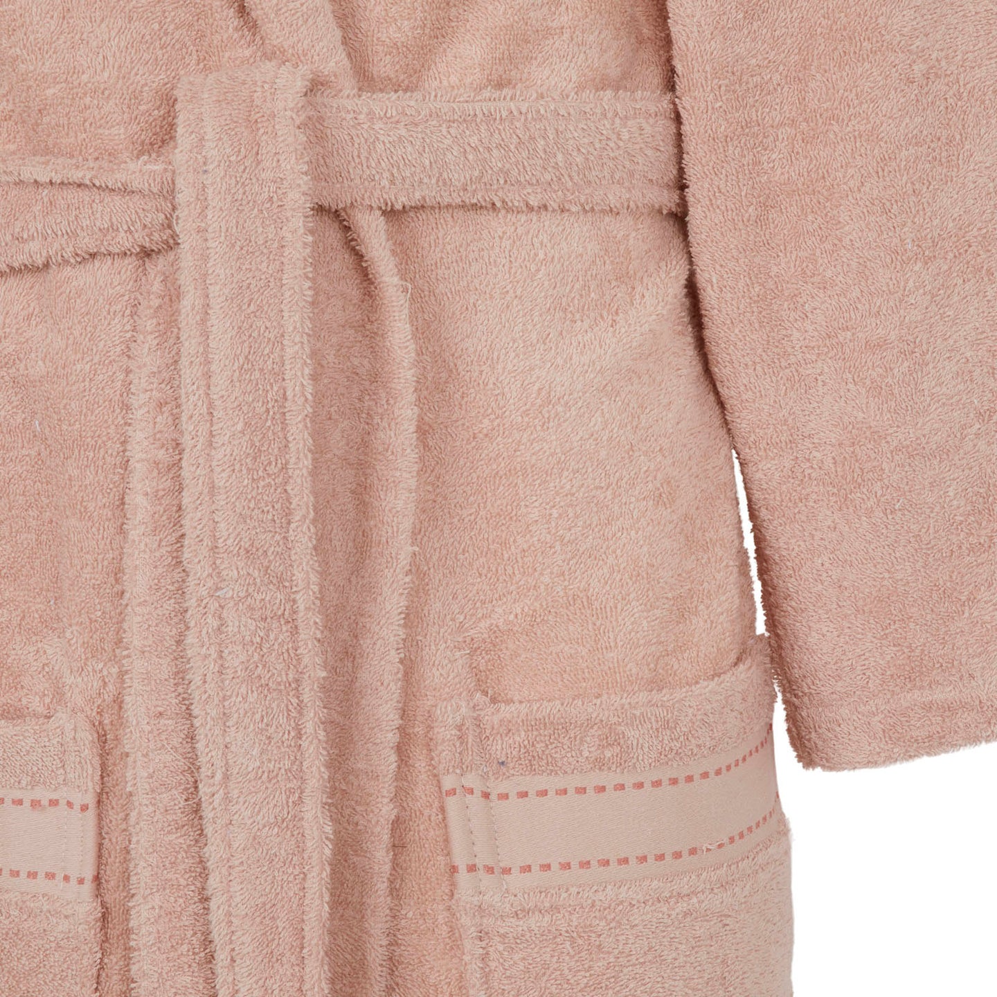 Accappatoio con Cappuccio Trussardi Ribbon Tinta Unita in Cotone