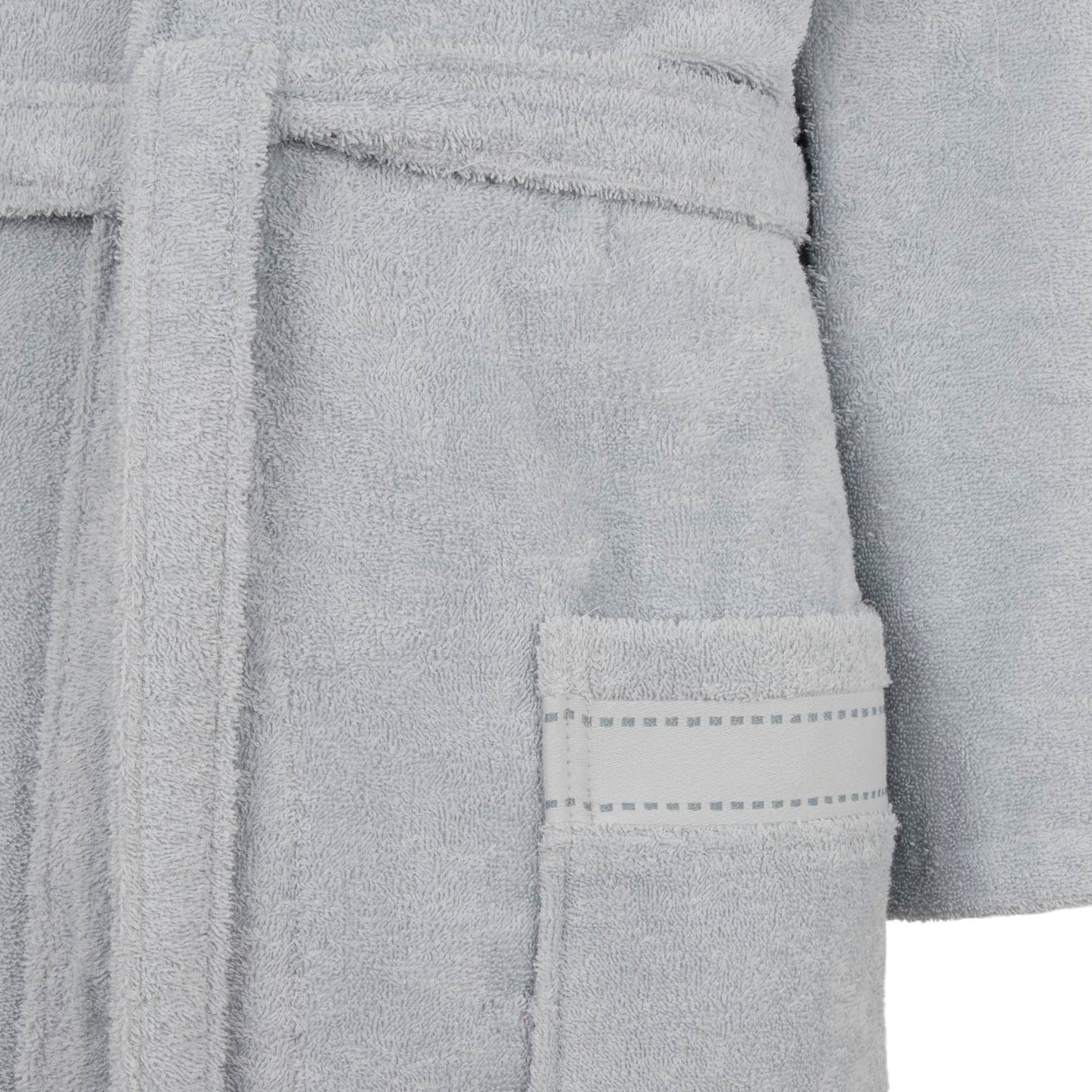 Accappatoio con Cappuccio Trussardi Ribbon Tinta Unita in Cotone