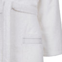 Accappatoio con Cappuccio Trussardi Ribbon Tinta Unita in Cotone