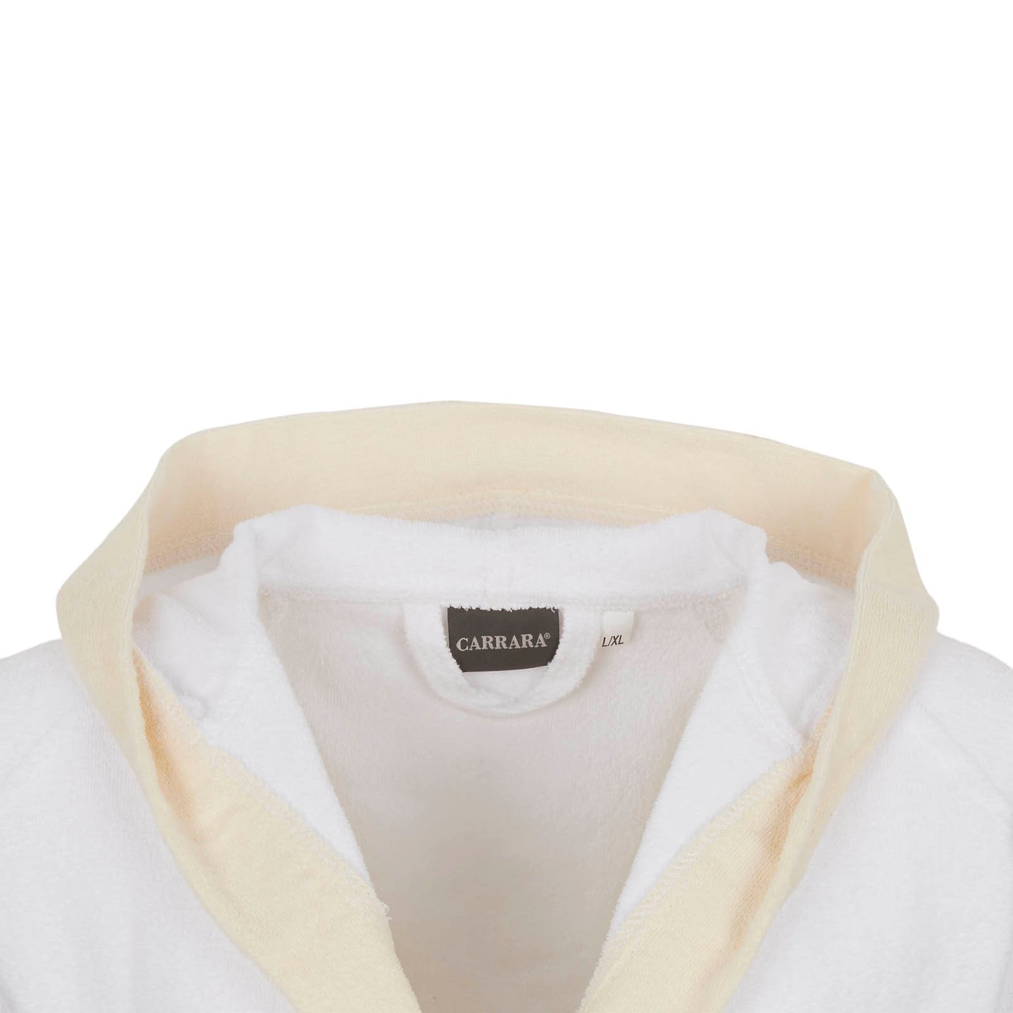 Accappatoio con Cappuccio Carrara Fyber Voyage Moderno in Spugna