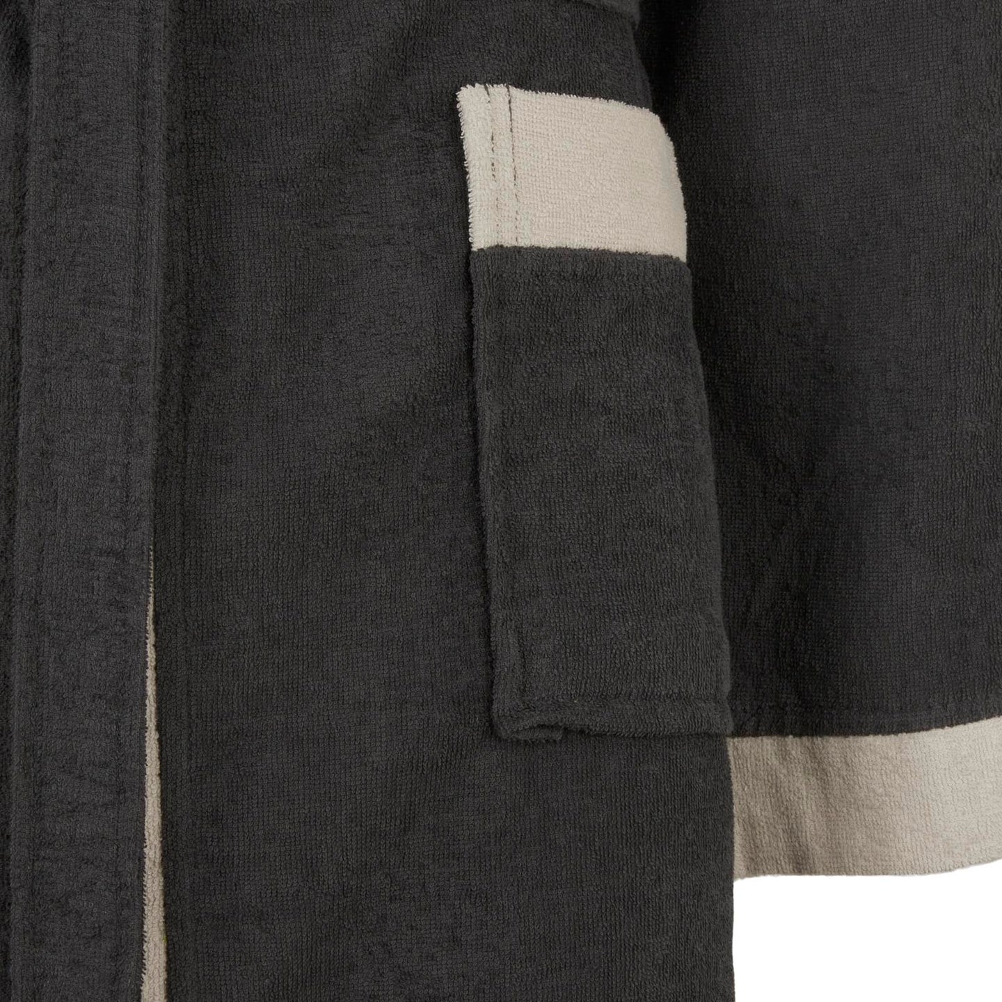 Accappatoio con Cappuccio Carrara Fyber Voyage Moderno in Spugna