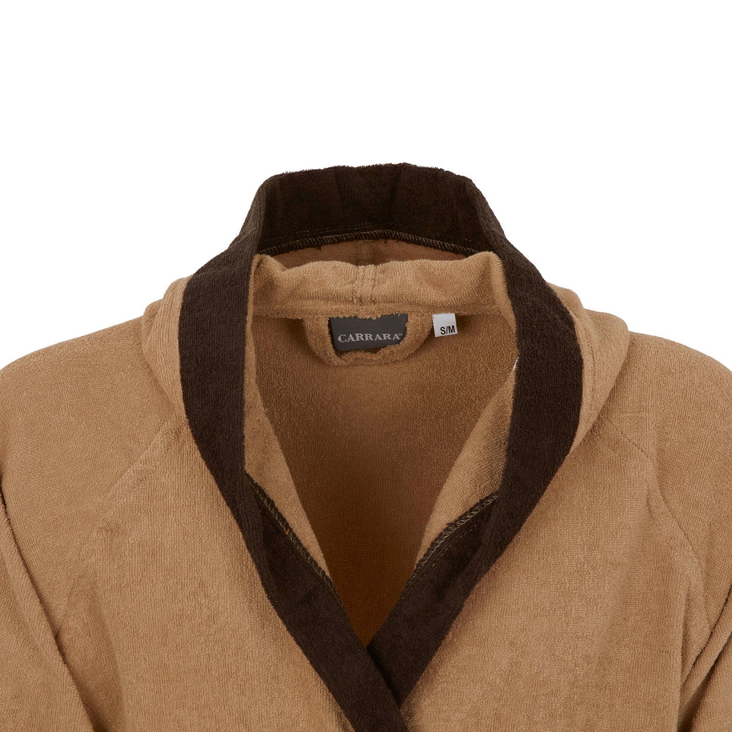 Accappatoio con Cappuccio Carrara Fyber Voyage Moderno in Spugna