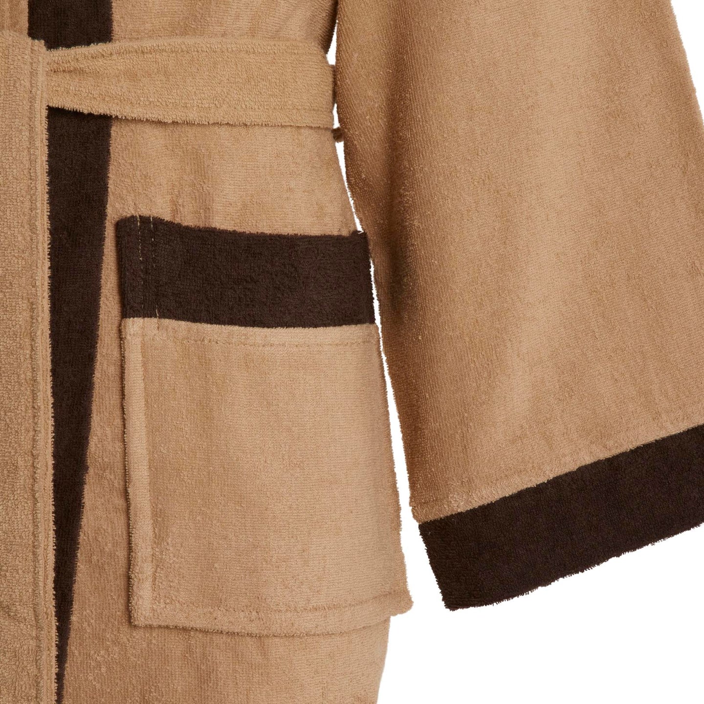 Accappatoio con Cappuccio Carrara Fyber Voyage Moderno in Spugna