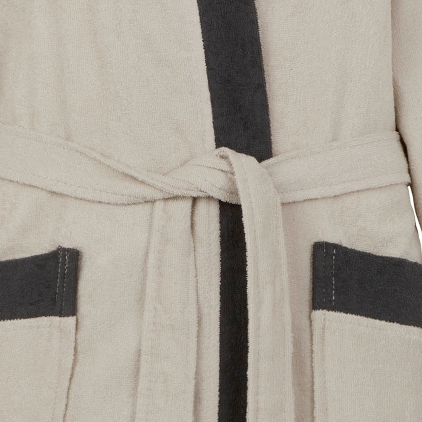 Accappatoio con Cappuccio Carrara Fyber Voyage Moderno in Spugna