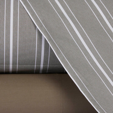 Completo Lenzuola Mirabello Luisiana Oxford Geometrico in Percalle