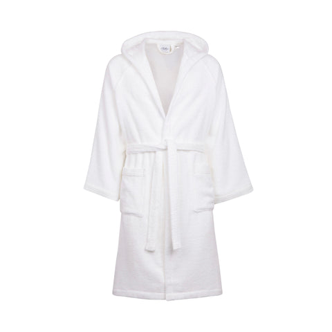 Accappatoio con Cappuccio Bellora Fiocco Tinta Unita in Spugna
