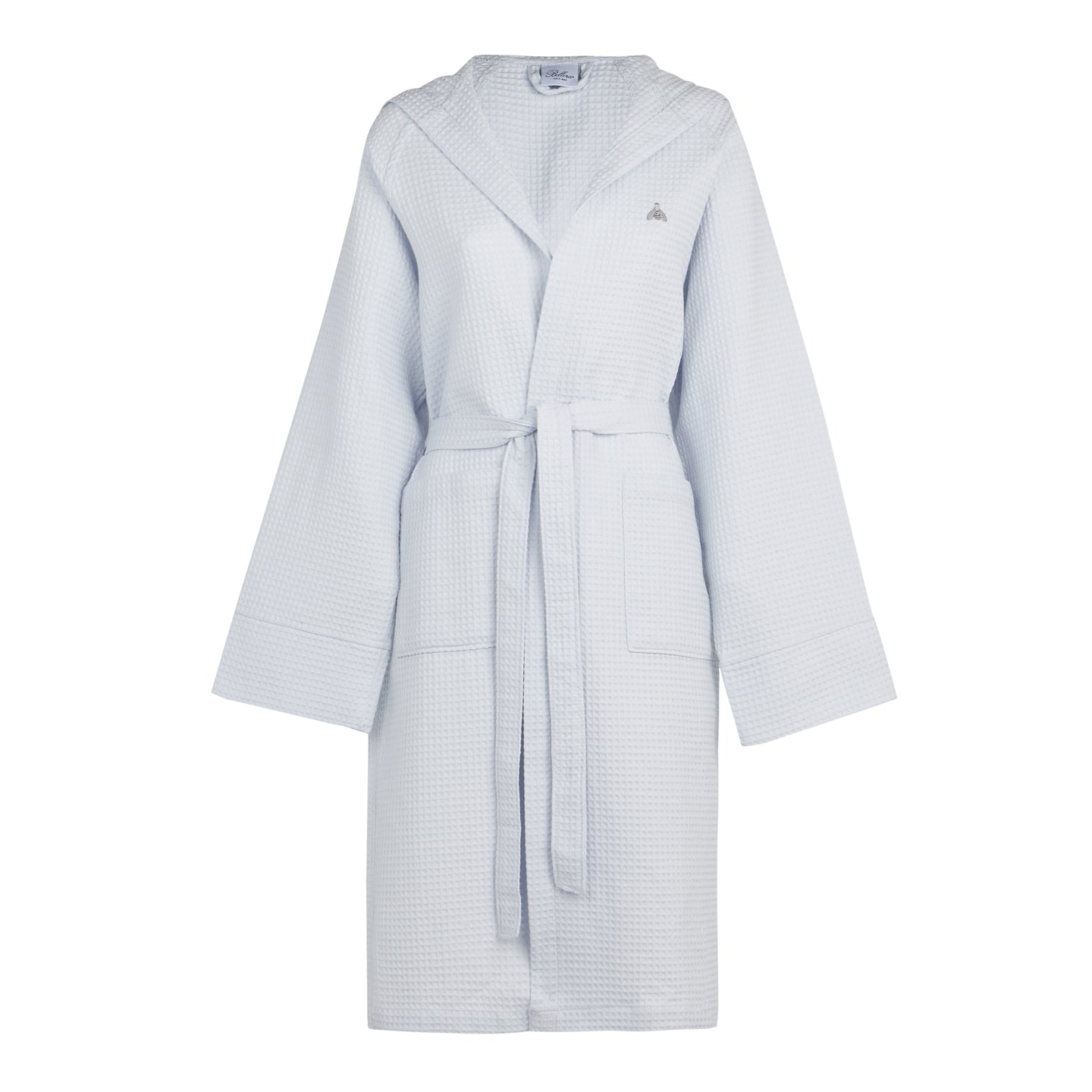 Accappatoio con Cappuccio Bellora Ape Tinta Unita in Nido d'ape