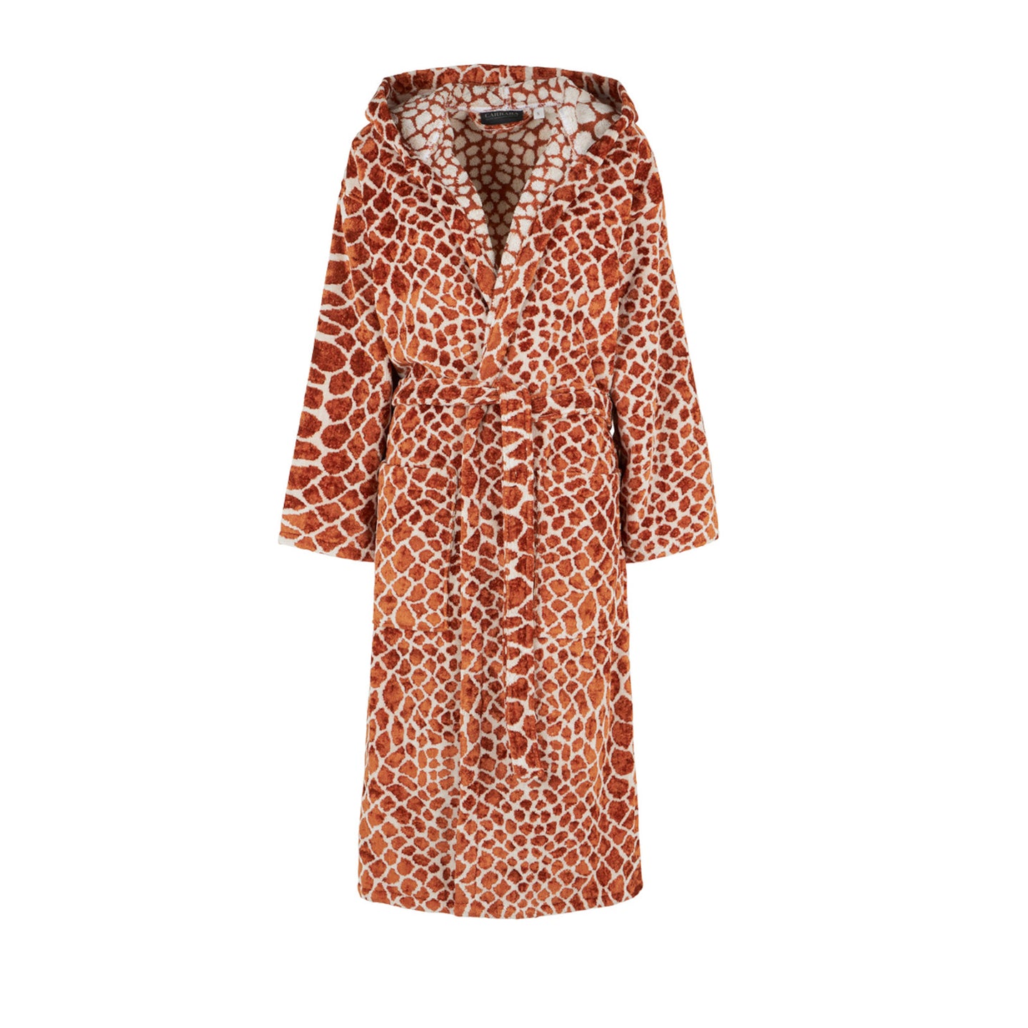 Accappatoio con Cappuccio Carrara Bronze taipan Moderno in Spugna