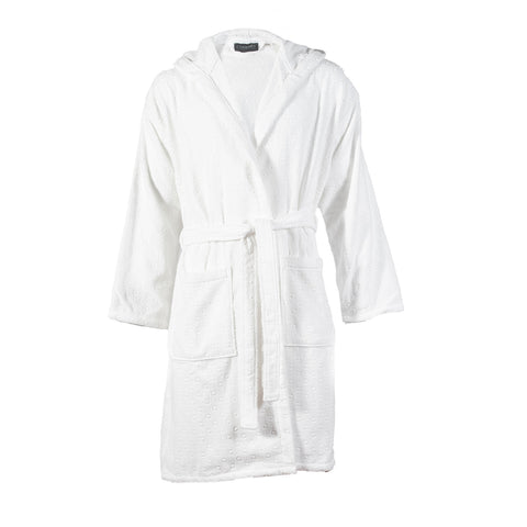 Accappatoio con Cappuccio Carrara Burano Moderno in Spugna