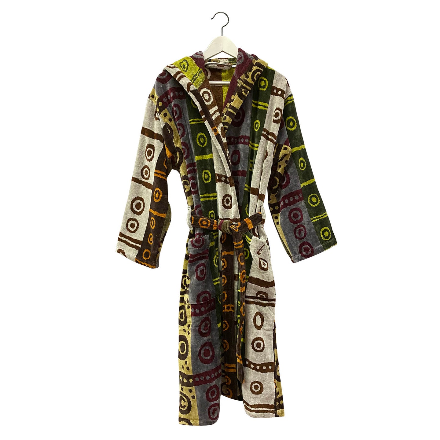 Accappatoio con Cappuccio Carrara Etosha Moderno in Cotone