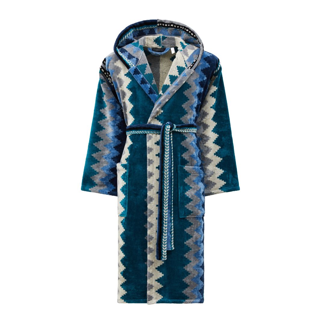 Accappatoio con Cappuccio Carrara Oseye Moderno in Spugna