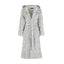 Accappatoio con Cappuccio Carrara Silver taipan Moderno in Spugna