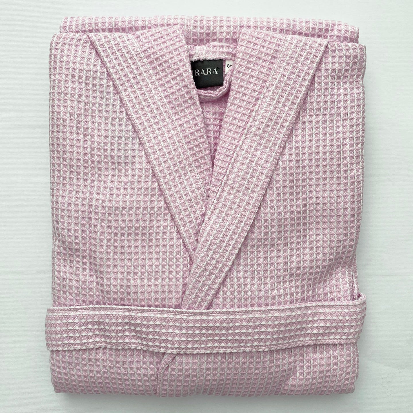 Accappatoio con Cappuccio Carrara Fyber Marsiglia Tinta Unita in Nido d'ape