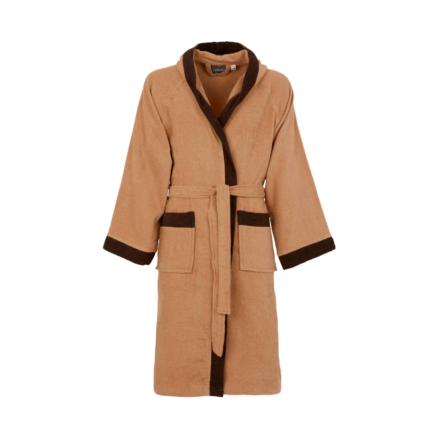 Accappatoio con Cappuccio Carrara Fyber Voyage Moderno in Spugna