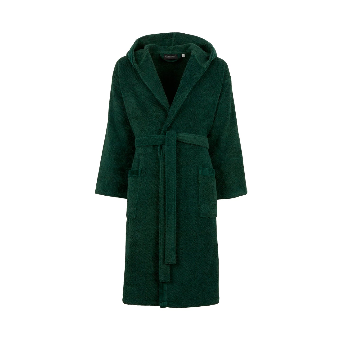 Accappatoio con Cappuccio Carrara Fyber New Fyber Tinta Unita in Cotone