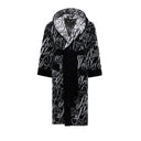 Accappatoio con Cappuccio Philipp Plein Script Moderno in Spugna