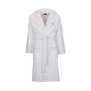 Accappatoio con Cappuccio Trussardi Ribbon Tinta Unita in Cotone