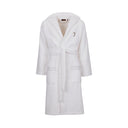 Accappatoio con Cappuccio Trussardi Ribbon Tinta Unita in Cotone