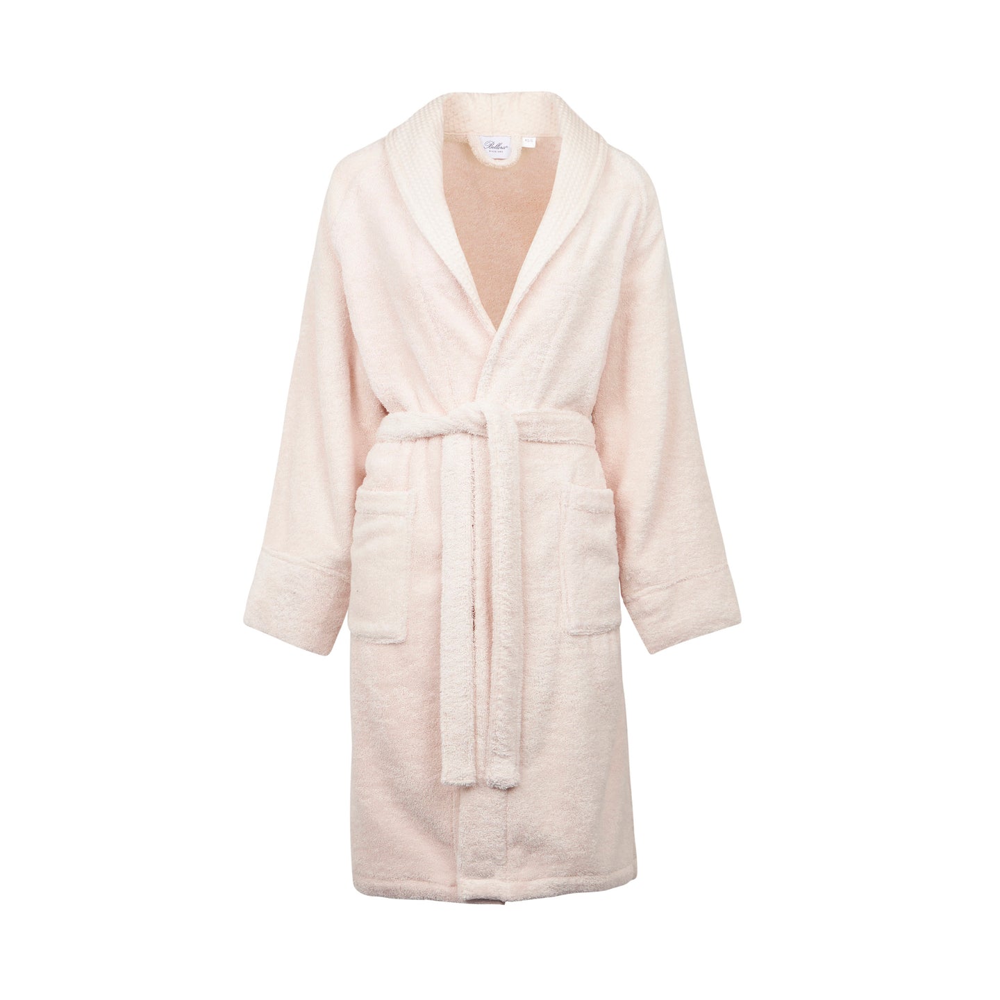 Accappatoio Scialle Bellora Continuat. Fiocco Tinta Unita in Spugna