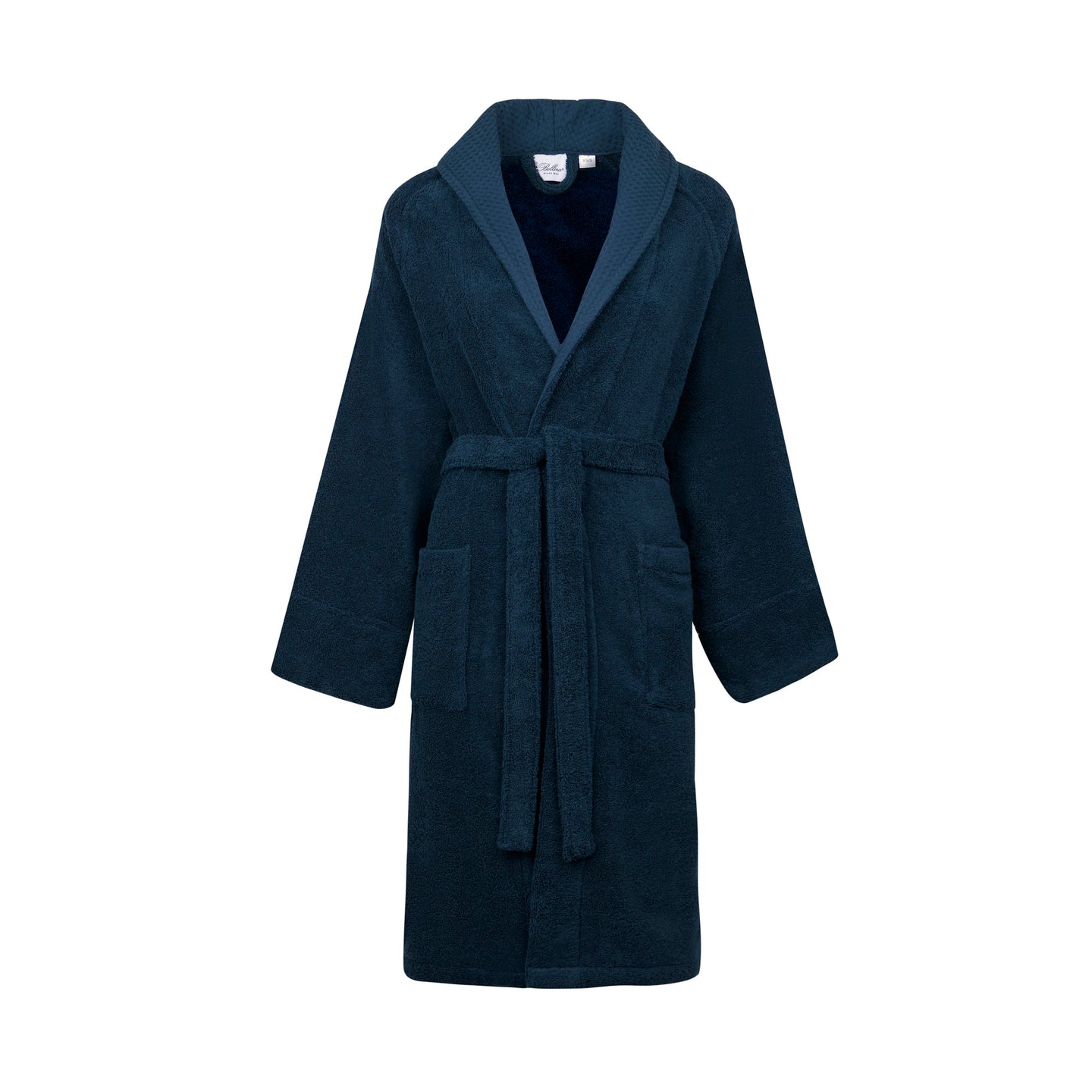 Accappatoio Scialle Bellora Continuat. Fiocco Tinta Unita in Spugna