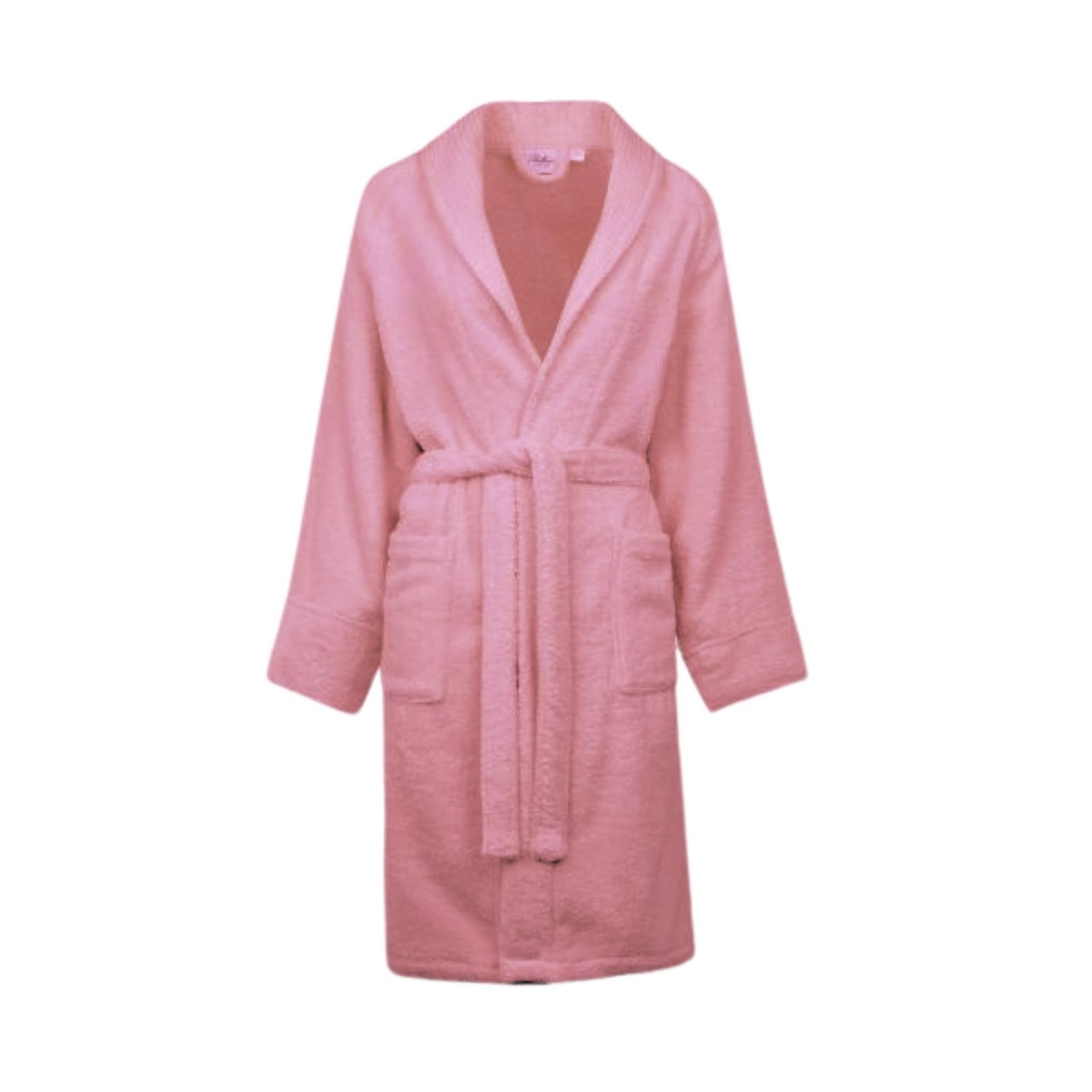 Accappatoio a Scialle Bellora Fiocco Tinta Unita in Spugna