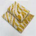 Asciugamano con Ospite Carrara Animalier-gold Moderno in Spugna