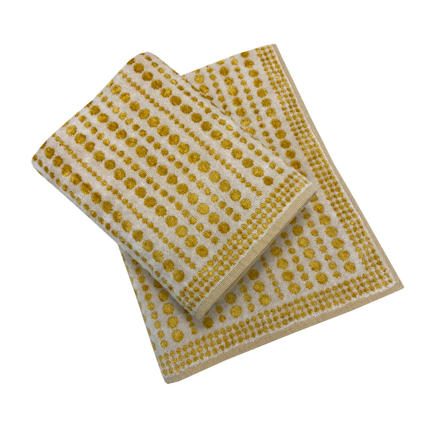 Asciugamano con Ospite Carrara Bijoux-gold Moderno in Spugna