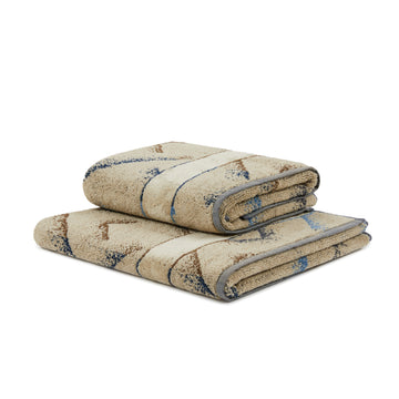 Asciugamano con Ospite Carrara Kanzi Moderno in Spugna