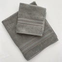 Asciugamano con Ospite Carrara Fyber Trendy Tinta Unita in Spugna