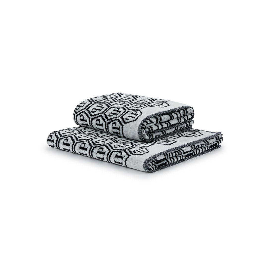 Asciugamano con Ospite Philipp Plein Pattern Moderno in Spugna