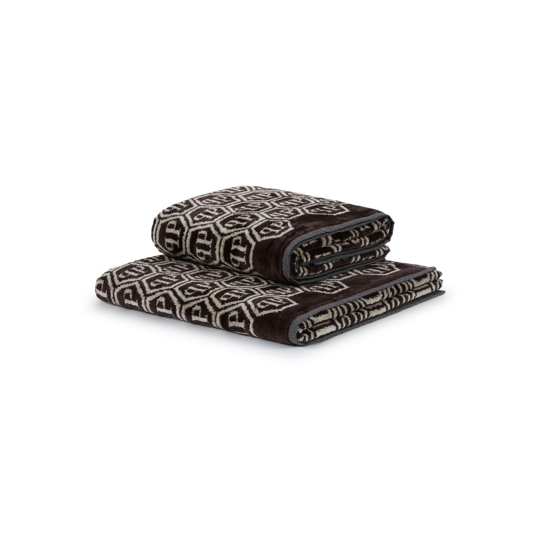 Asciugamano con Ospite Philipp Plein Pattern Moderno in Spugna