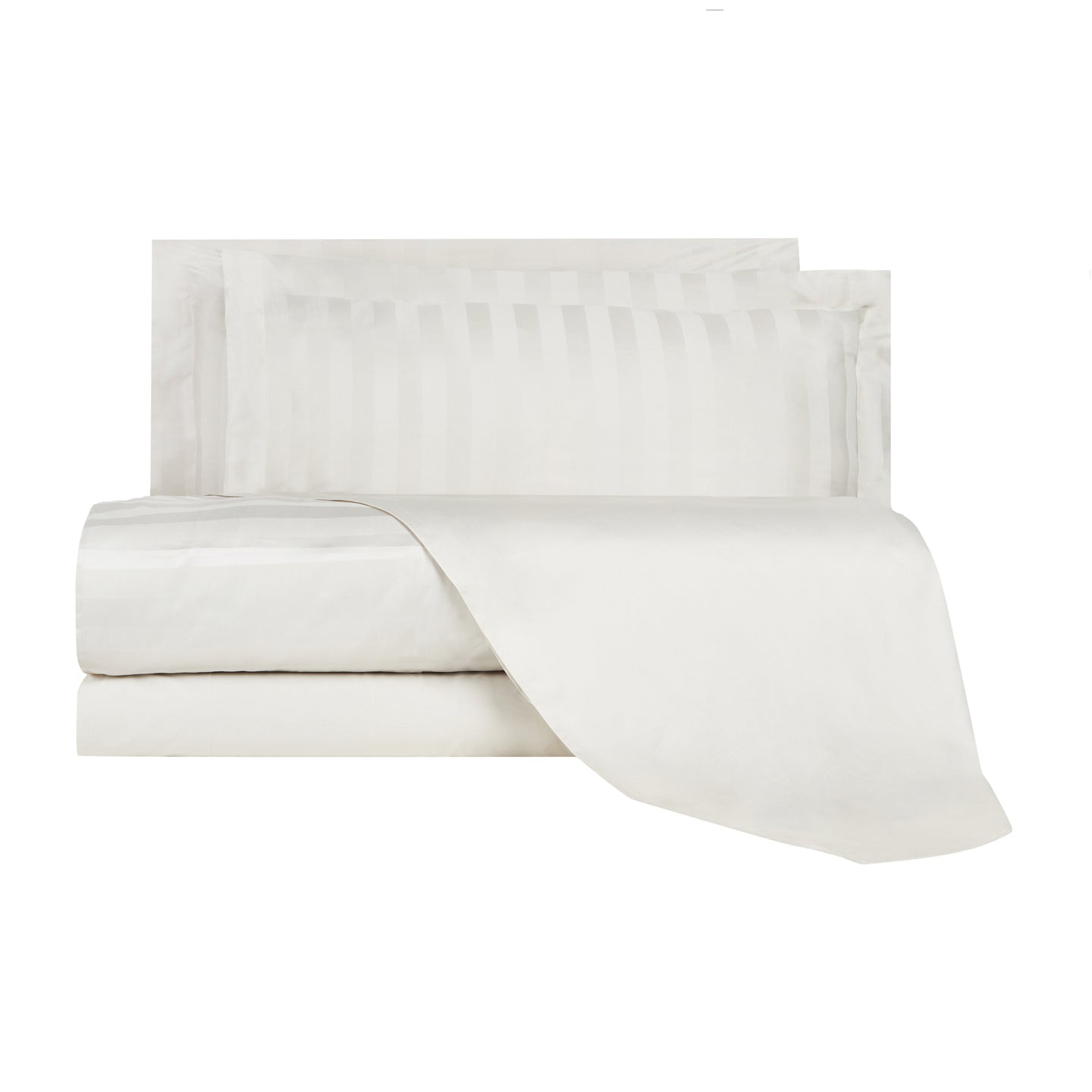 Completo Copripiumino Bellora Continuat. Onice Tinta Unita in Raso di cotone