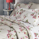 Completo Copripiumino Emporium Fuchsia Floreale in Percalle
